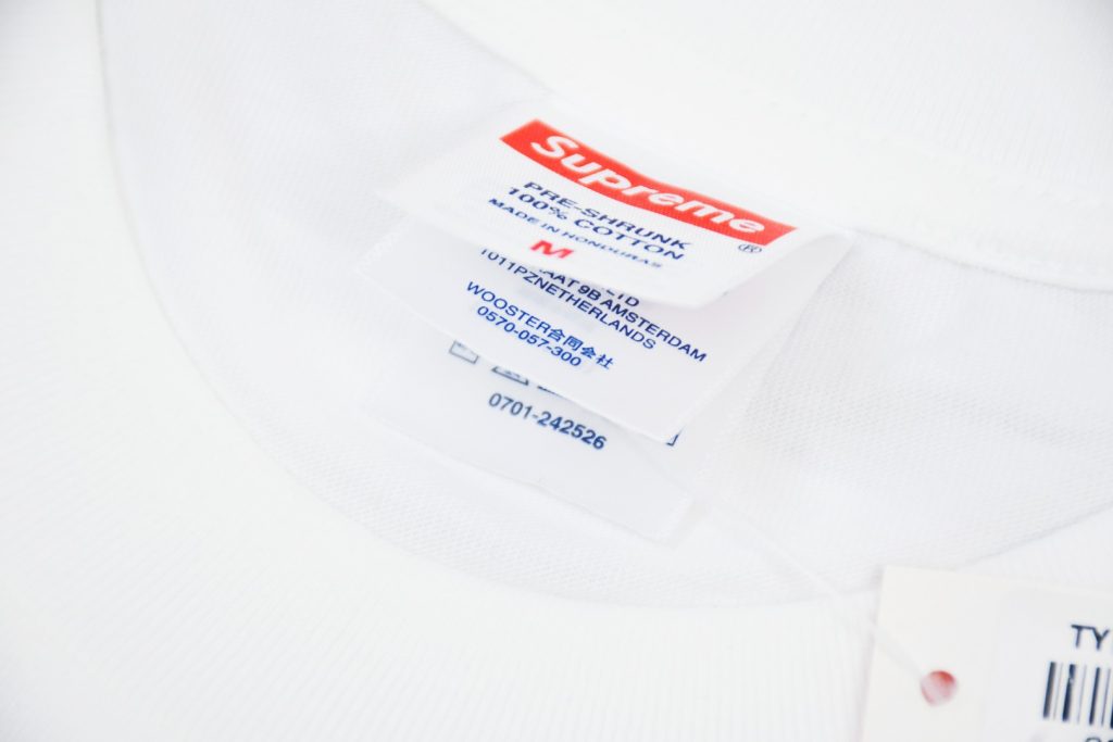 SUPREME スープレム メンズ 半袖Tシャツ 本革 100%コットン 全2色 - 画像 5