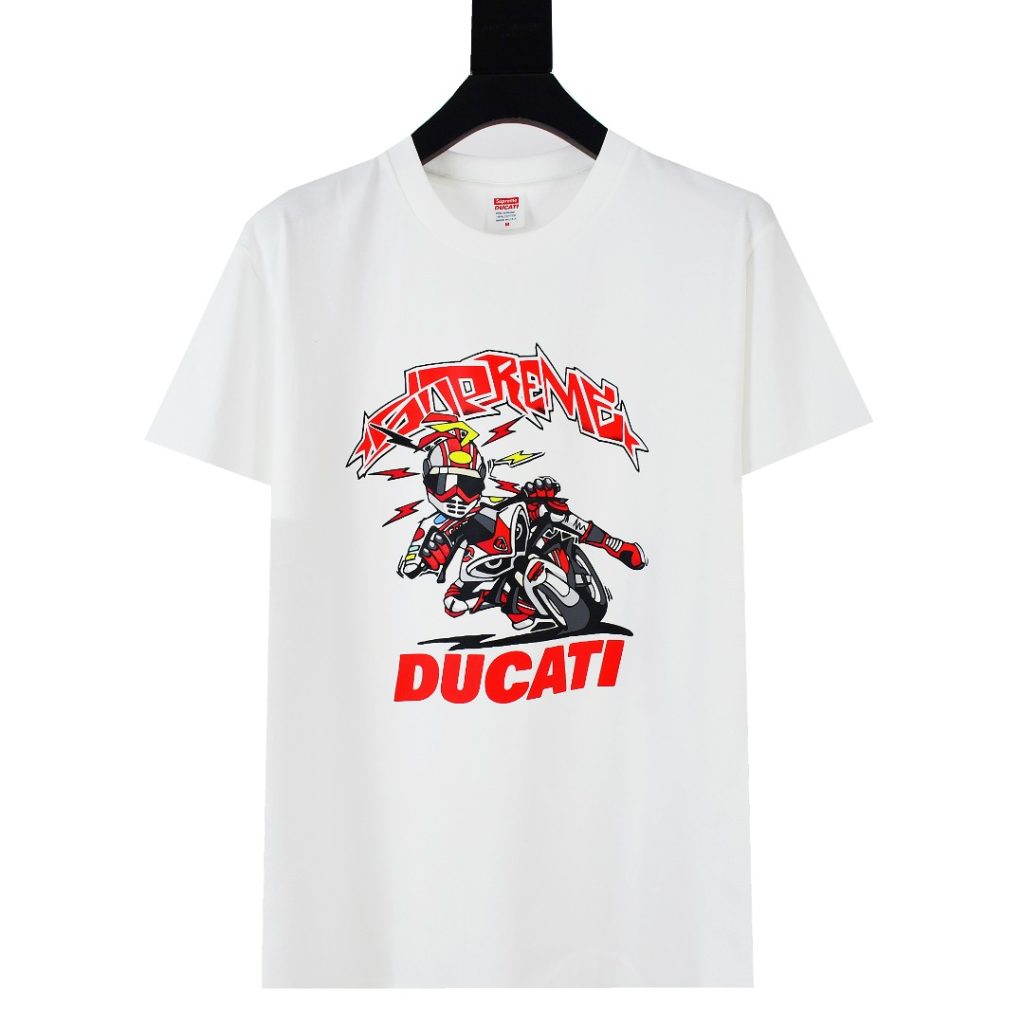 SUPREME スュプリーム ドゥカティ ロゴTシャツ 全2色 - 画像 6