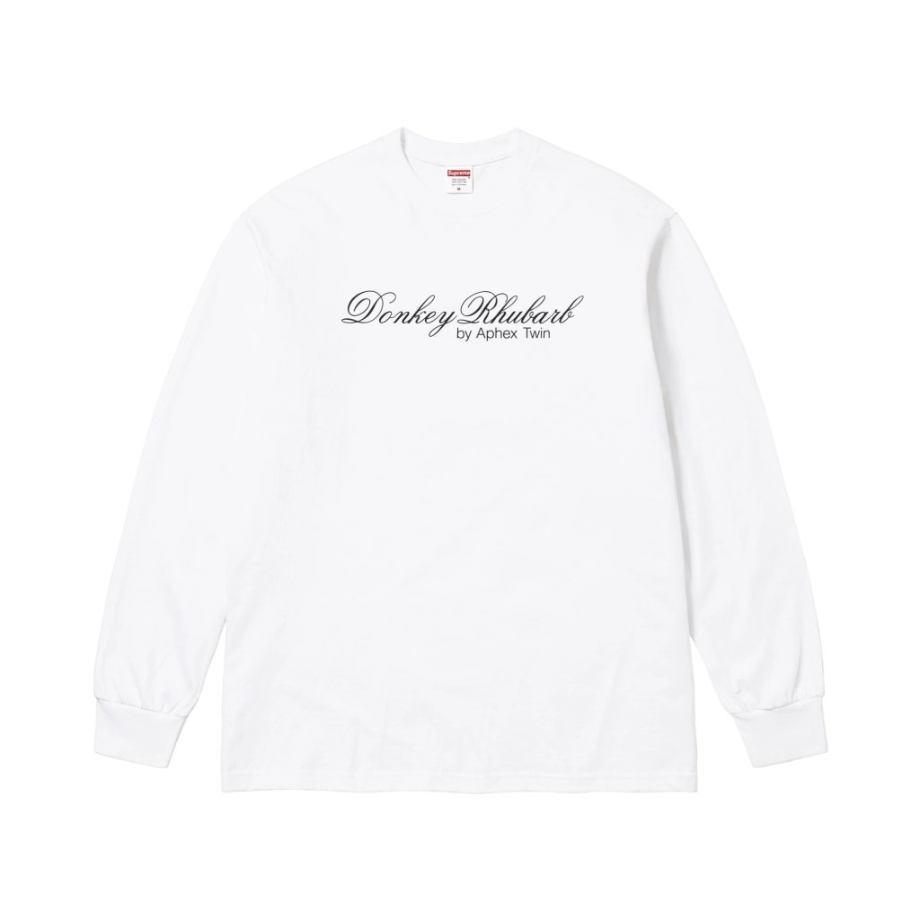 SUPREME スュプリーム ロングTシャツ Donkey Rhubarb by Aphex Twin ロンT 全2色 - 画像 7