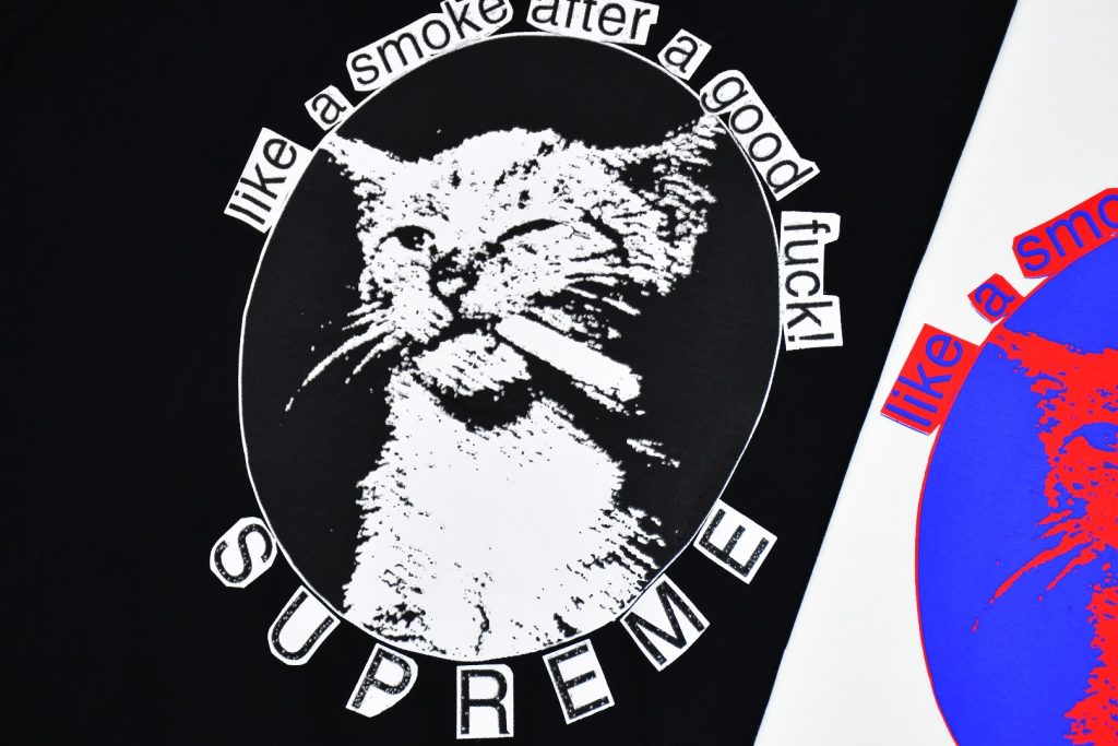 SUPREME スーパー メンズTシャツ 本革 通勤 通学 全2色 - 画像 5