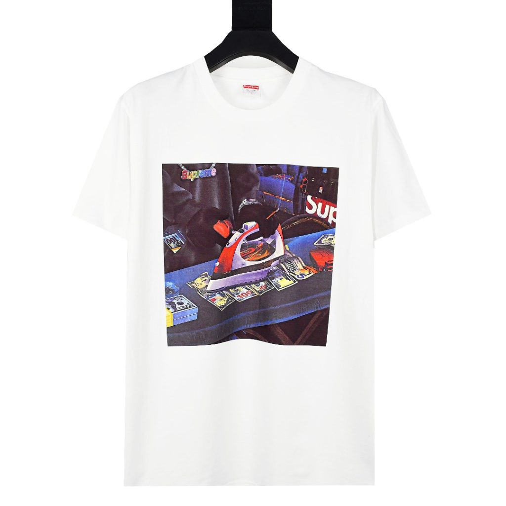 Supreme スーパー インク メンズ Tシャツ ブラック ホワイト 全2色 - 画像 3