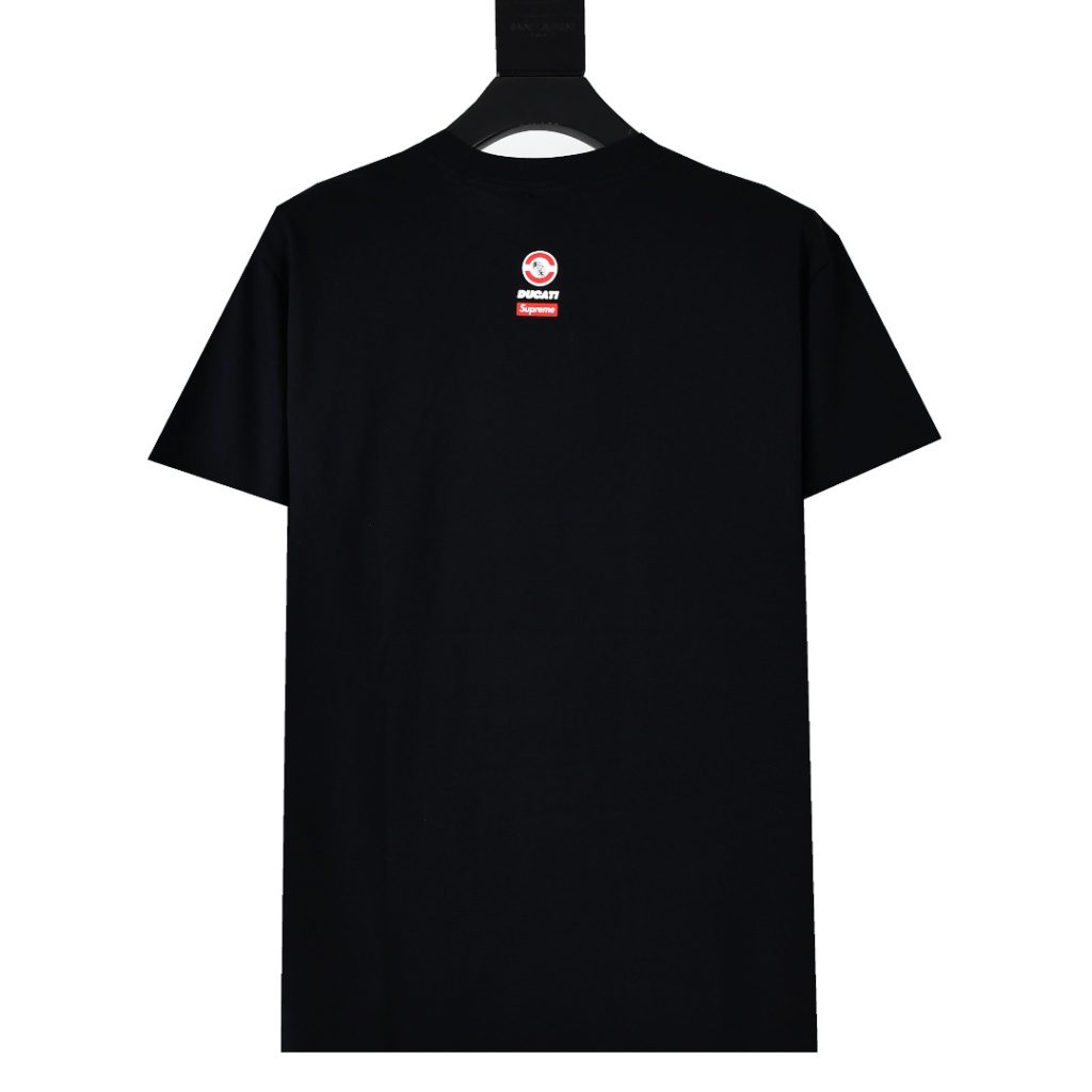 SUPREME スュプリーム ドゥカティ ロゴTシャツ ブラック ホワイト 全2色 - 画像 5