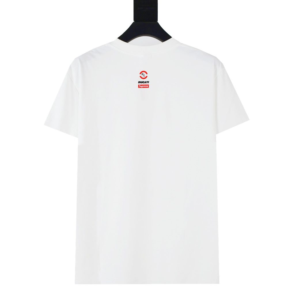 SUPREME スュプリーム ドゥカティ ロゴTシャツ ブラック ホワイト 全2色 - 画像 7