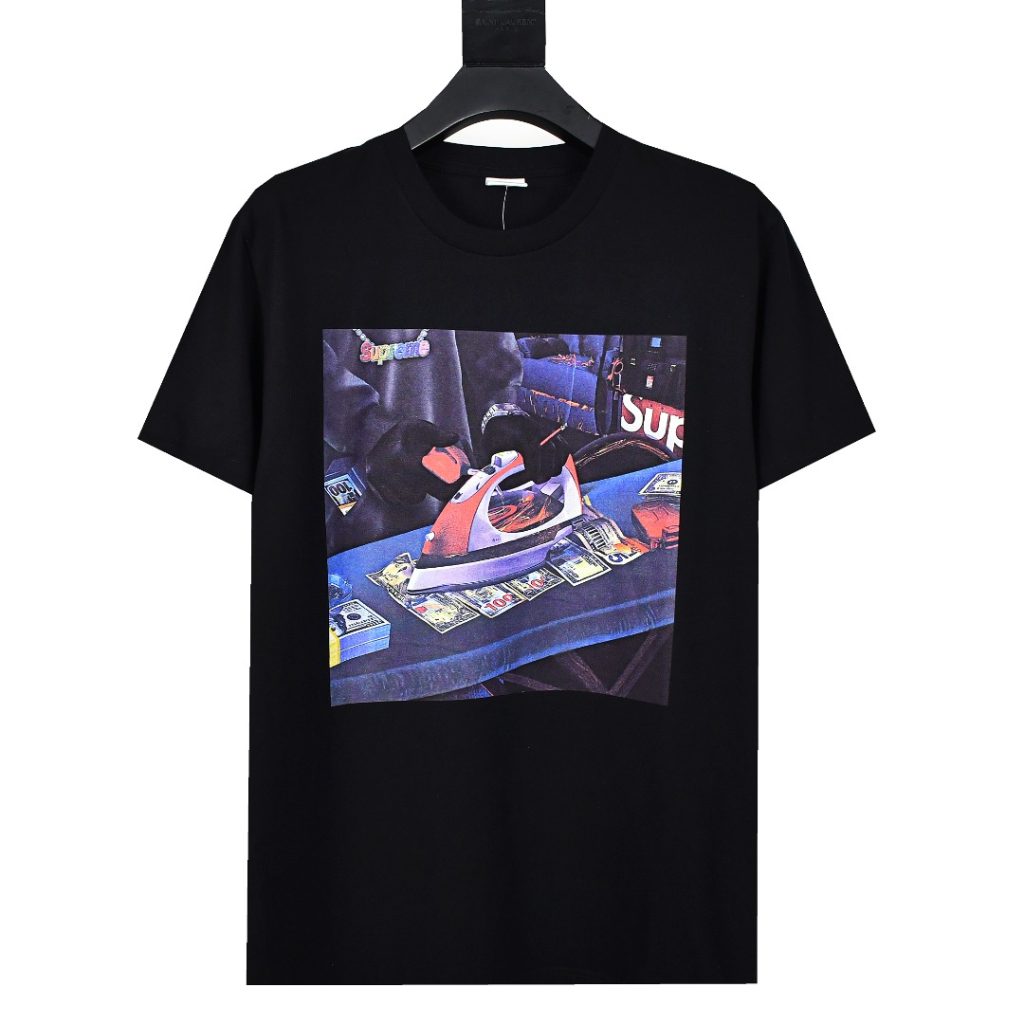 SUPREME スュプリーム インク ロゴTシャツ ブラック/ホワイト ファッション|休日に失敗しにくい選び方