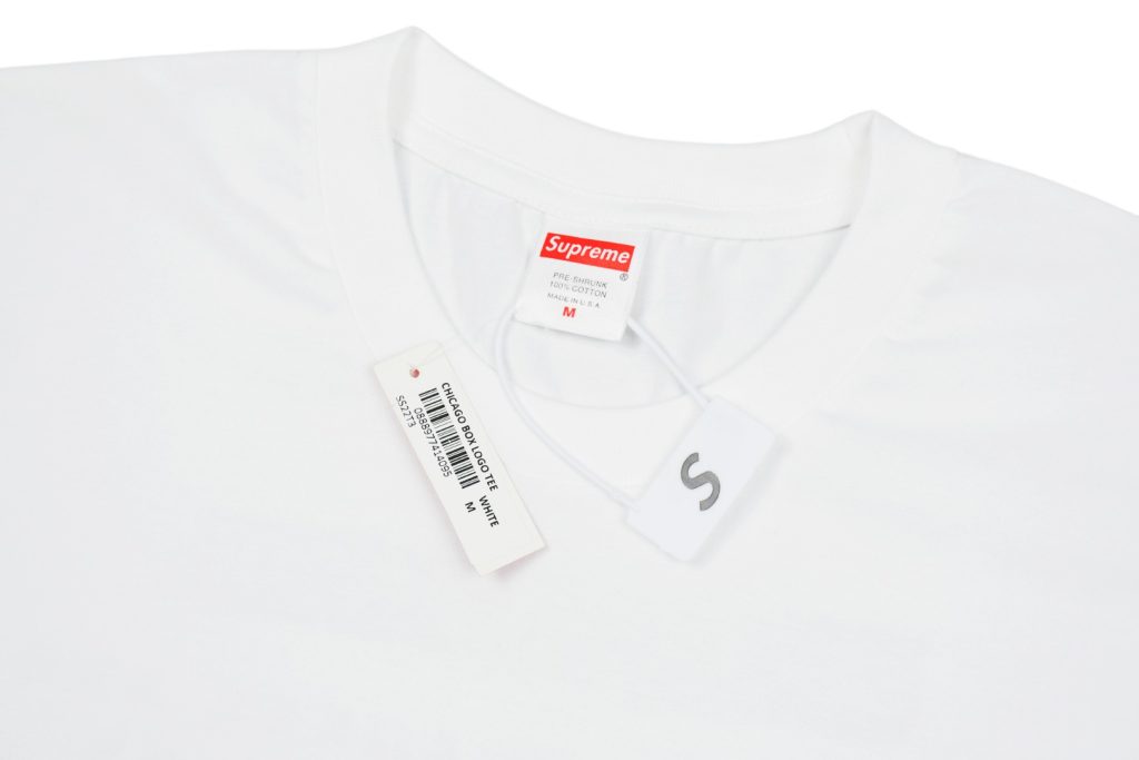 Supreme スュプリーム メンズTシャツ 100%コットン ホワイト 全1色 - 画像 3