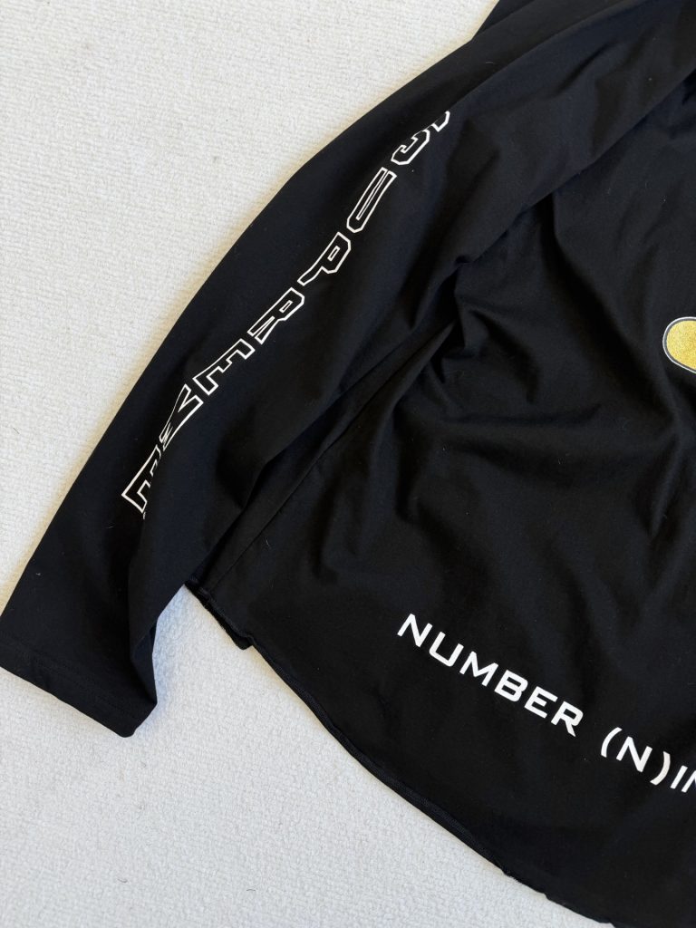 NUMBER (N)INE ナンバーナイン ミッキーマウス ロングスリーブTシャツ ブラック ピンク 全2色 - 画像 4