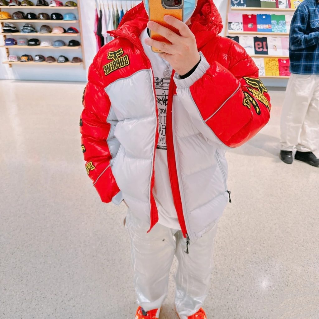 SUPREME スーパー 保温ジャケット ファクトリーチーム レッド ブラック 全2色 - 画像 2
