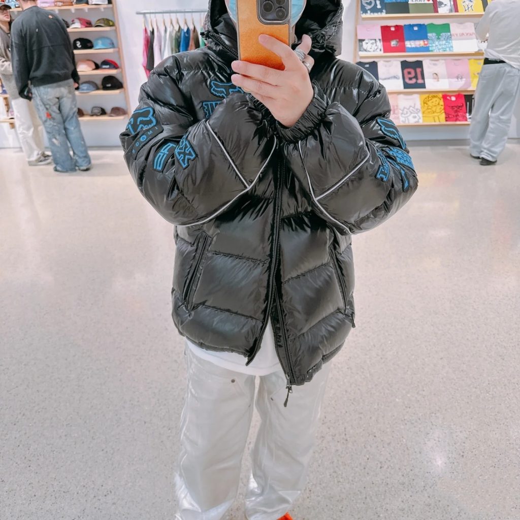 SUPREME スュプレム パーカー パッカーファクトリーチーム ブラック レッド 全2色 - 画像 4