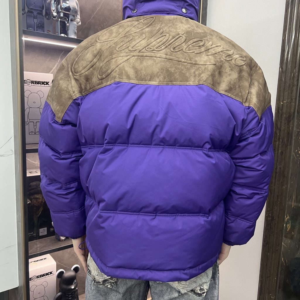 SUPREME スュプリーム レザーヨークパッカージャケット 本革 フード付き 通勤 全1色 - 画像 2