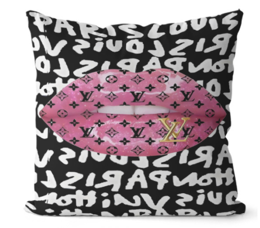 LOUIS VUITTON ルイ·ヴィトン クッションカバー/クッション ブランド抱き枕 クッション中材あり 綺麗なカバー リネンベルベット クッションカバー モノグラム - 画像 5