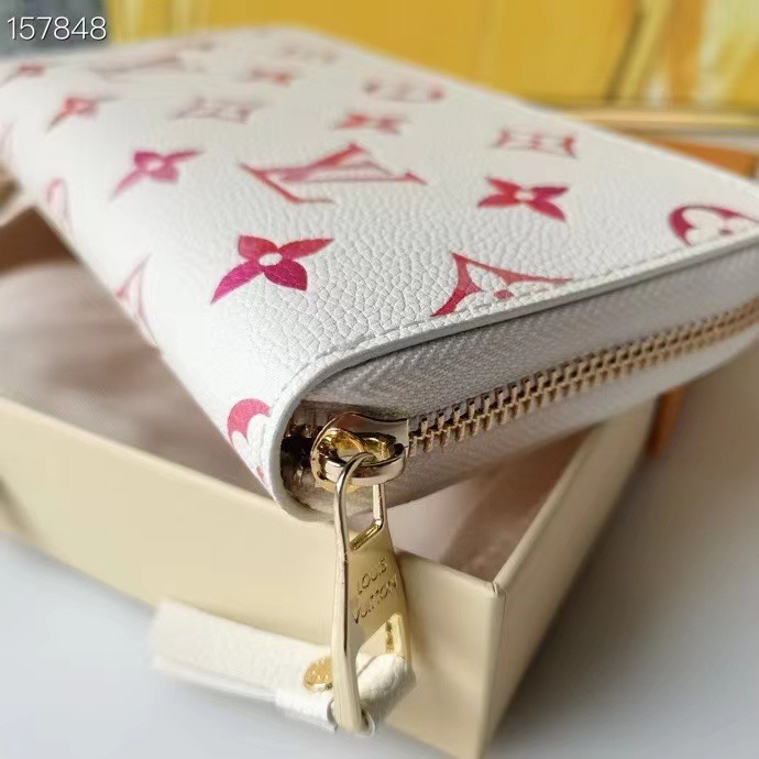 限定色♪ ルイヴィトン Louis Vuitton 長財布 ファスナー式 ZIPPY モノグラム ジッピー レディース財布 - 画像 6