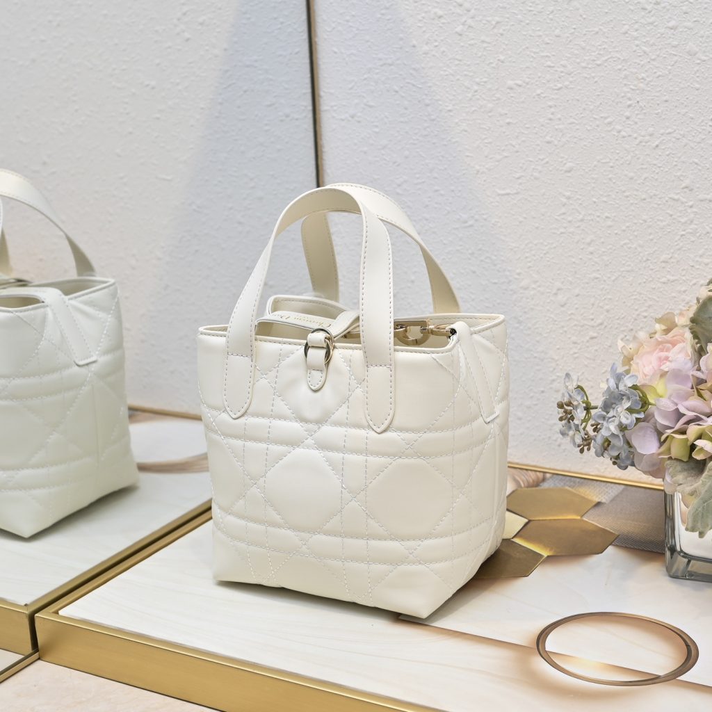 上品　ディオール　DIOR Toujours　バーティカル　トートバッグ　スモール　レディースバッグ　ショルダーバッグ　ハンドバッグ - 画像 4