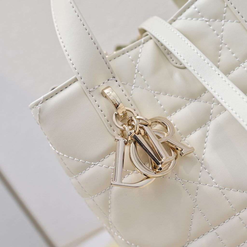 上品　ディオール　DIOR Toujours　バーティカル　トートバッグ　スモール　レディースバッグ　ショルダーバッグ　ハンドバッグ - 画像 7