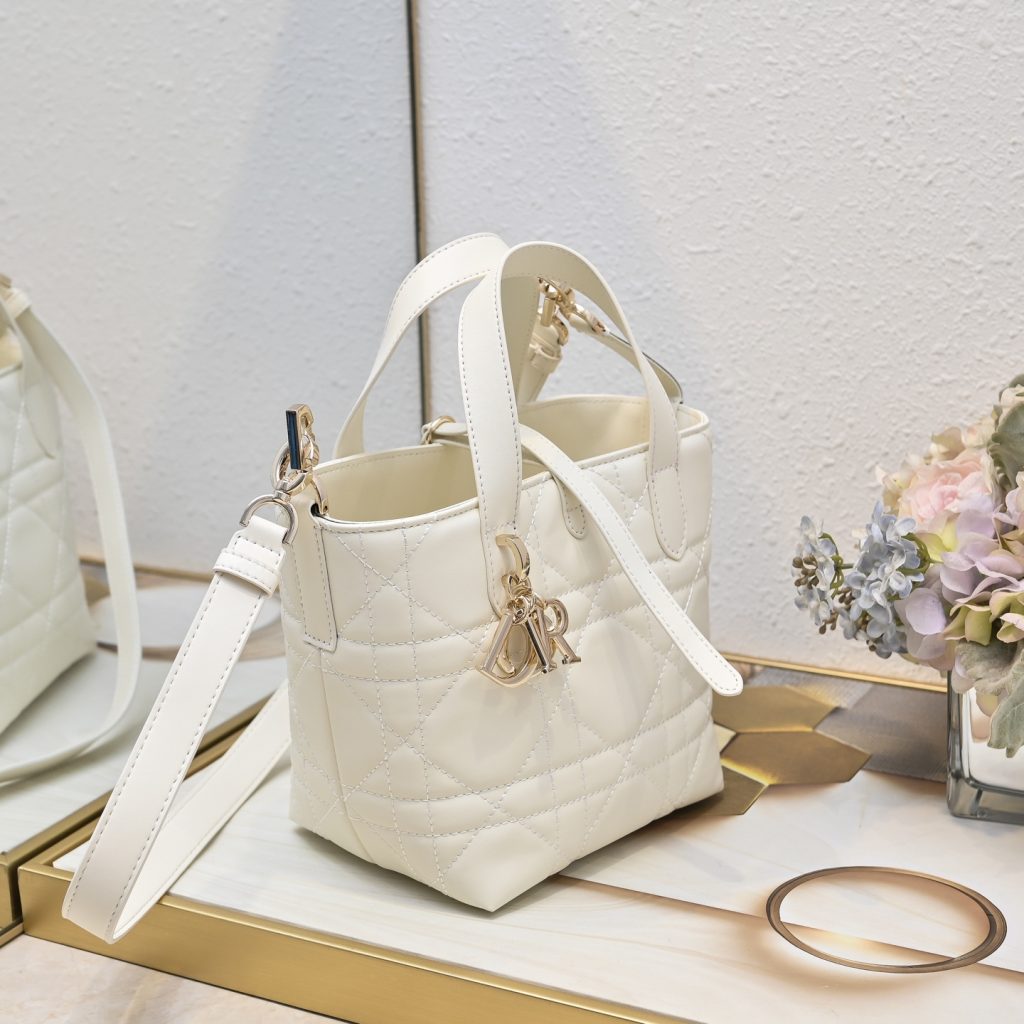 上品　ディオール　DIOR Toujours　バーティカル　トートバッグ　スモール　レディースバッグ　ショルダーバッグ　ハンドバッグ - 画像 5