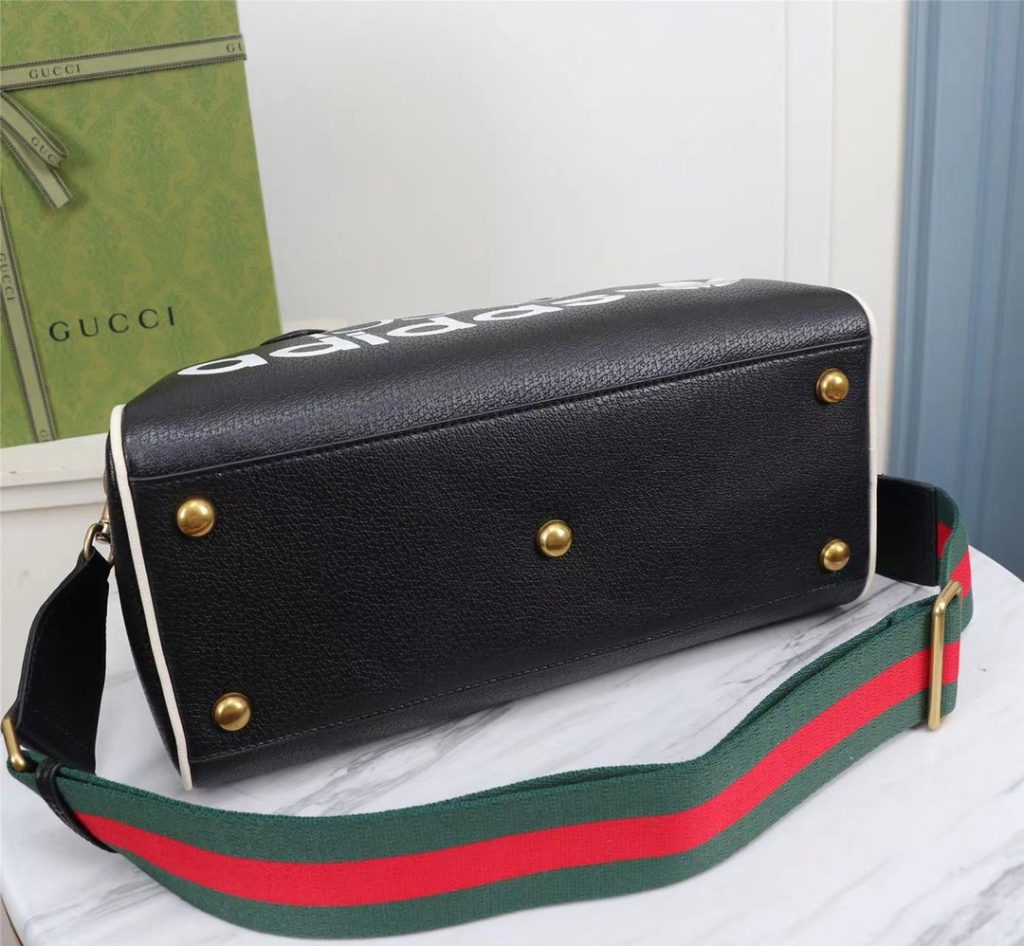 グッチ×アディダス　GUCCI×ADIDAS　ダッフルバッグ　ミニ　ハンドバッグ　ショルダーバッグ　レザー　3色 - 画像 7