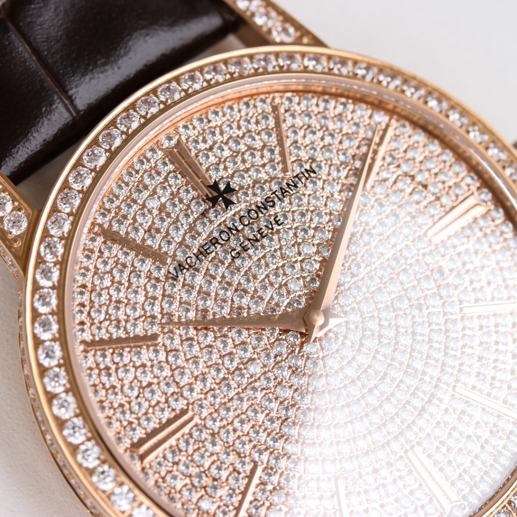 VACHERON CONSTANTIN ヴァシュロンコンスタンタン メンズ腕時計 満天星 シャンパン ブラック - 画像 5