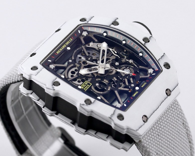 RICHARD MILLE リチャードミル 腕時計 メンズ 自動巻き マットホワイト 全1色 - 画像 2
