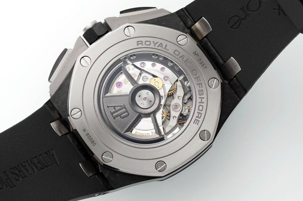 AUDEMARS PIGUET オーデマピゲ メンズ 腕時計 ロイヤルオーク オフショア クロノグラフ 26400 ブラック - 画像 8