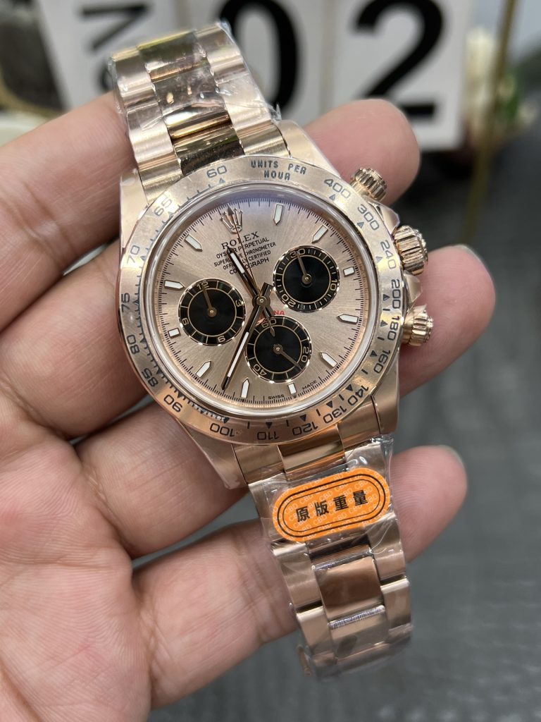 ROLEX ロレックス デイトナ 腕時計 メンズ 自動巻き 機械式 40mm ローズゴールド ブラック - 画像 3
