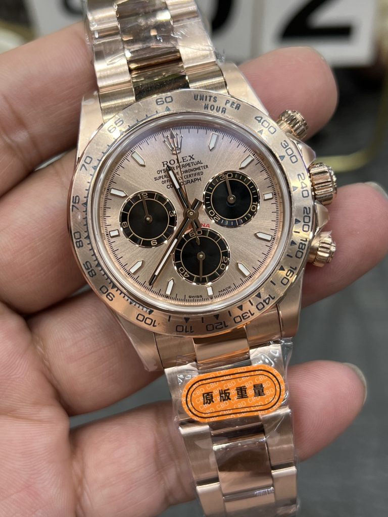 ROLEX ロレックス デイトナ 腕時計 メンズ 自動巻き 機械式 40mm ローズゴールド ブラック - 画像 5