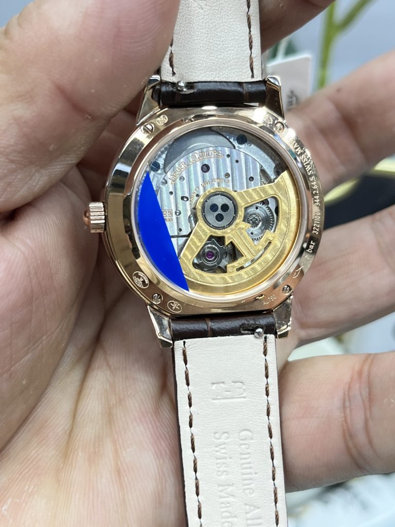 JAEGER-LECOULTRE ジャガー・ルクルト レディース 腕時計 月相表示 自動巻き 36mm ローズゴールド ブラック - 画像 7