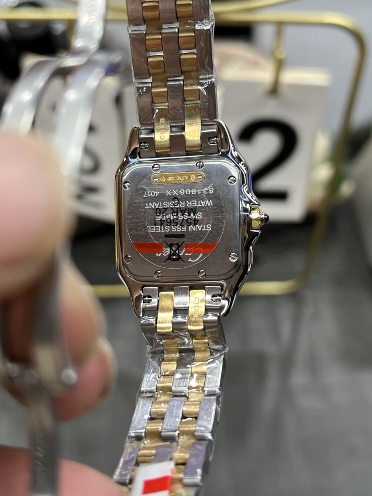 Cartier カルティエ パンテール 腕時計 レディース ロレックス風 ミニサイズ シルバー&ゴールド - 画像 7
