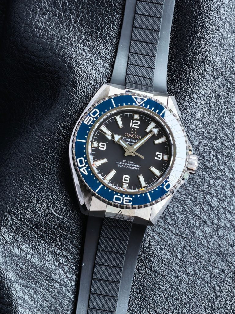 OMEGA オメガ シーマスター 腕時計 メンズ 自動巻き 機械式 42mm ブルーベゼル ブラック - 画像 2