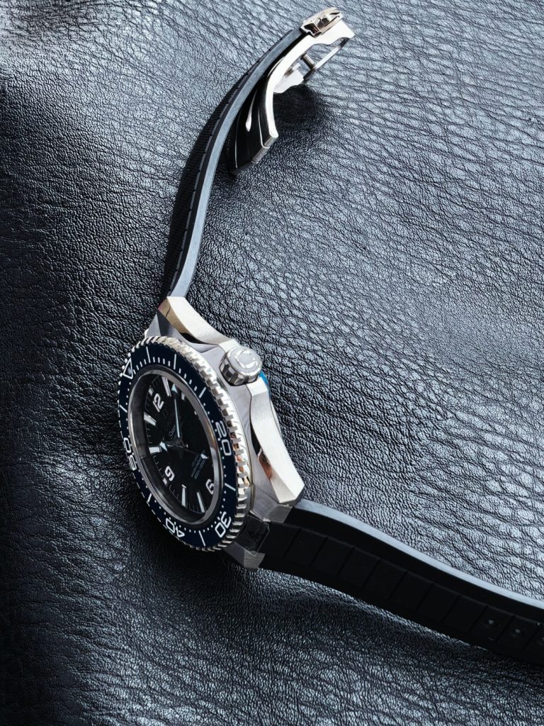 OMEGA オメガ シーマスター 腕時計 メンズ 自動巻き 機械式 42mm ブルーベゼル ブラック - 画像 7