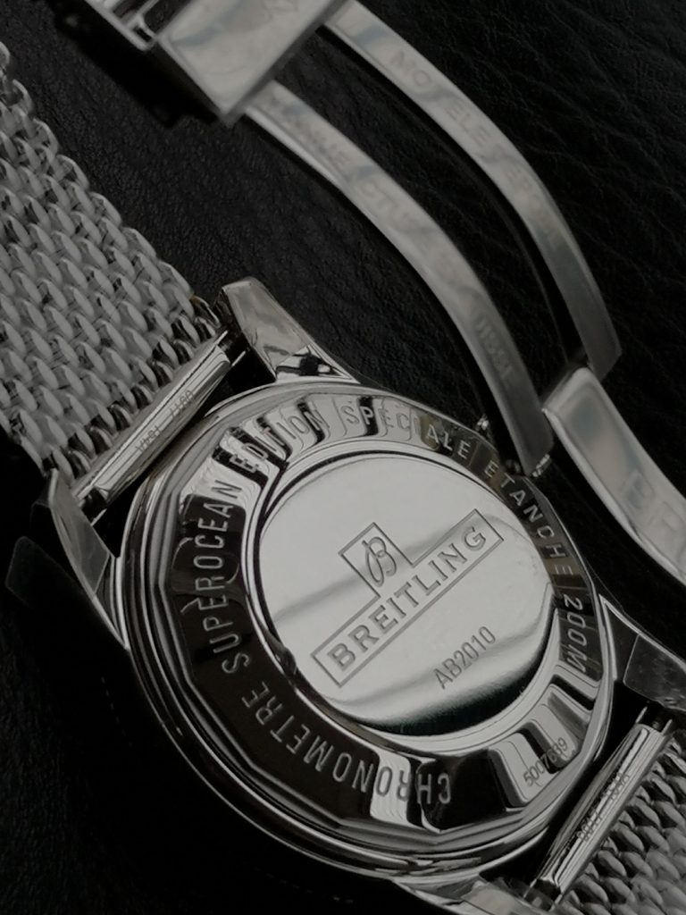 BREITLING ブライトリング スーパーオーシャン 腕時計 メンズ 自動巻き 42mm ブラック ローズゴールド - 画像 8