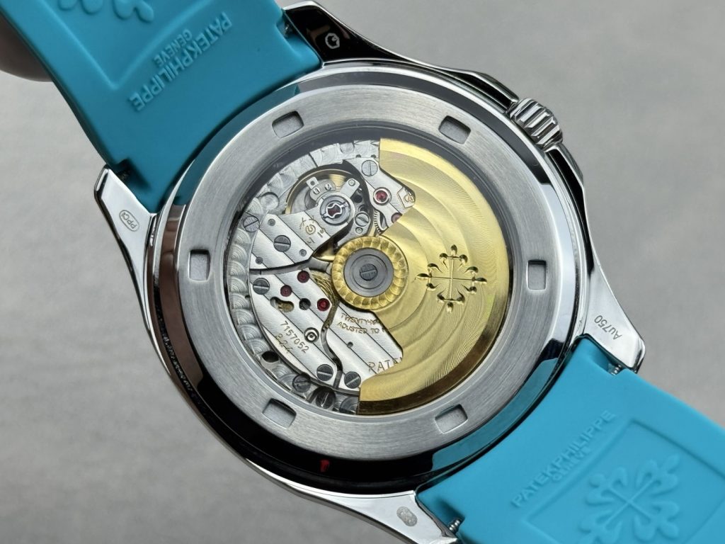 PATEK PHILIPPE パテックフィリップ アクアノート 腕時計 メンズ 324一体機芯 ダイヤモンドベゼル ディヴスラン - 画像 8