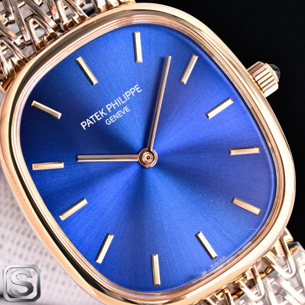 PATEK PHILIPPE パテックフィリップ レディース 腕時計 メンズ 高級 腕時計 ブルーダイヤル ブラック - 画像 4