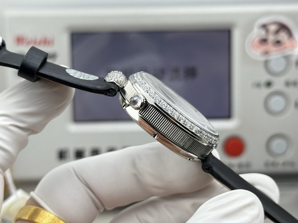 BREGUET ブルゲー ブルゲー レディース 腕時計 オーバル型 本革 ブラック - 画像 7