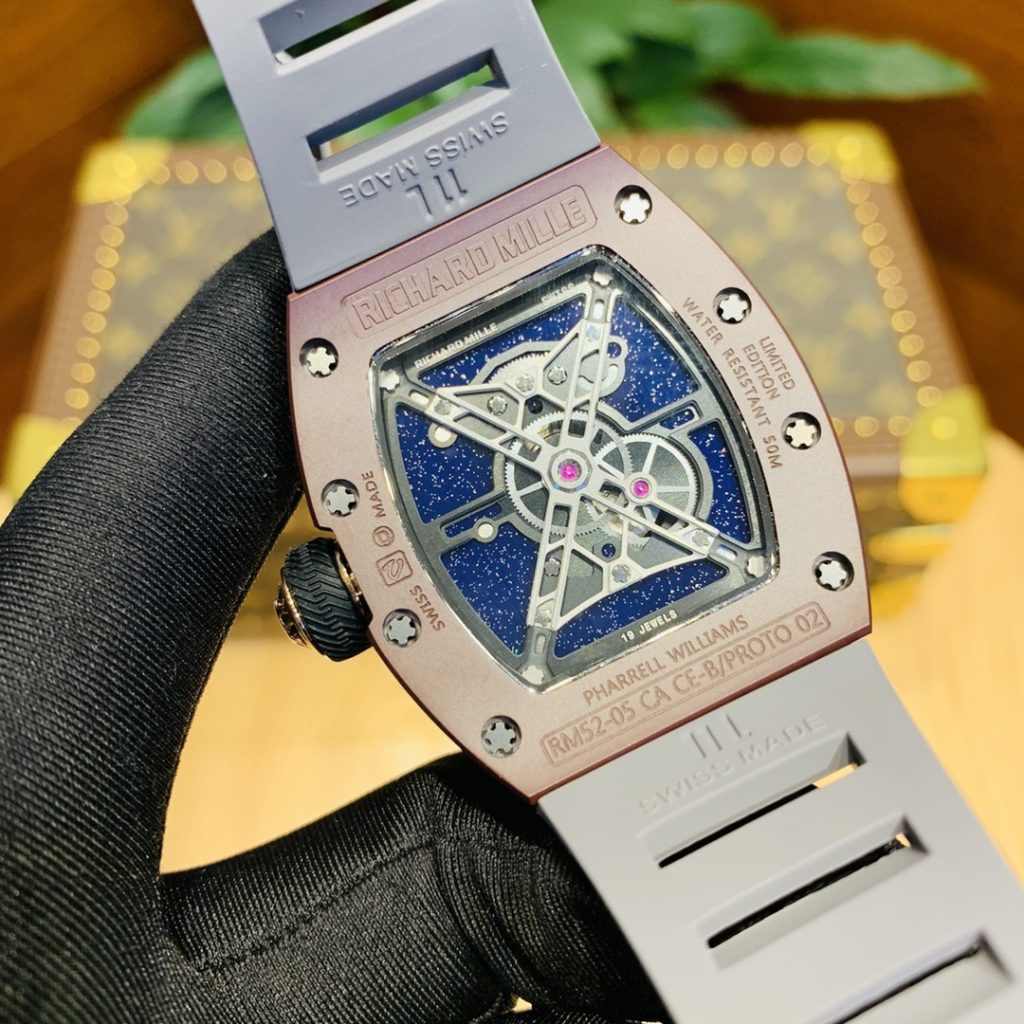 RICHARD MILLE リチャードミル 腕時計 メンズ 陀飛輪 自動巻き タイタン グラファイト ブラック - 画像 6