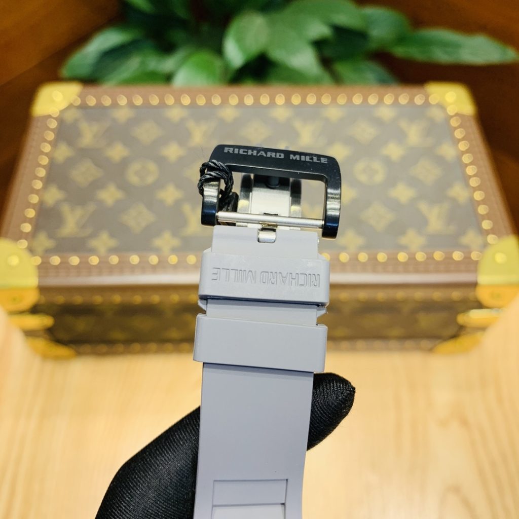 RICHARD MILLE リチャードミル 腕時計 メンズ 陀飛輪 自動巻き タイタン グラファイト ブラック - 画像 8