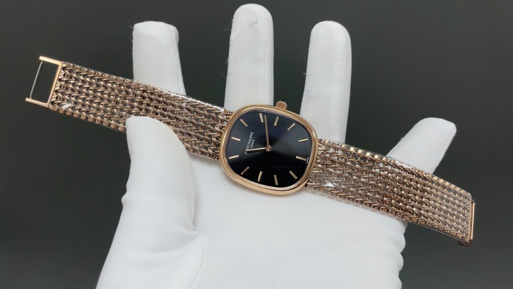 PATEK PHILIPPE パテックフィリップ 腕時計 レディース 細身 ファインメタル ブラック - 画像 2