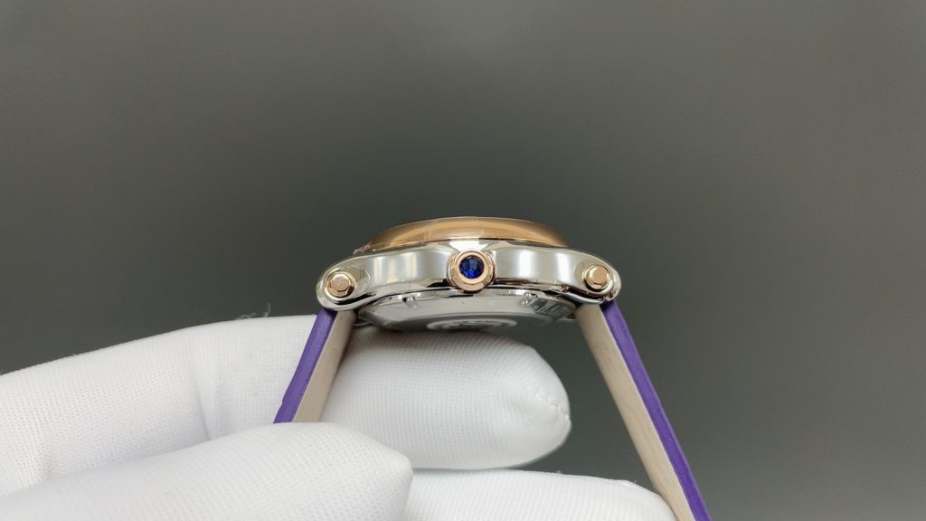 CHOPARD ショパール フェイスウォッチ レディース 自動巻き ダイヤル パープル - 画像 4