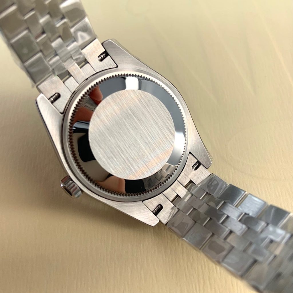 ROLEX ロレックス 日記型 腕時計 レディース 自動巻き 真鑑証明書付き パープル - 画像 6