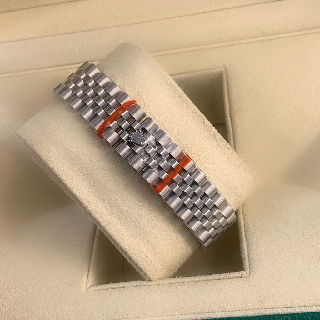 ROLEX ロレックス 日記型 腕時計 レディース 自動巻き 真鑑証明書付き パープル - 画像 7