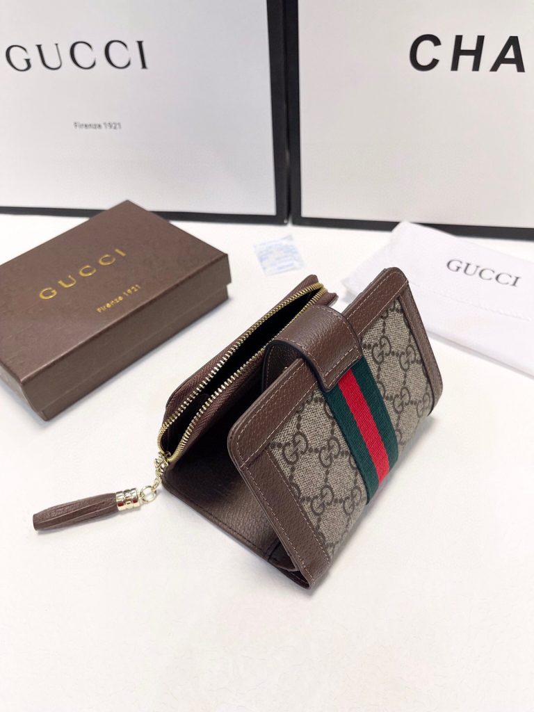 GUCCI グッチ 三つ折り財布 カードケース 本革仕様 3色展開 - 画像 8