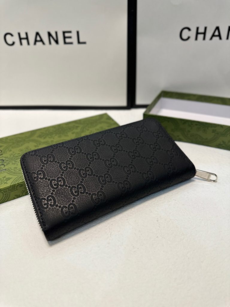 GUCCI グッチ 長財布 ロングウォレット 黒 21x11 - 画像 7