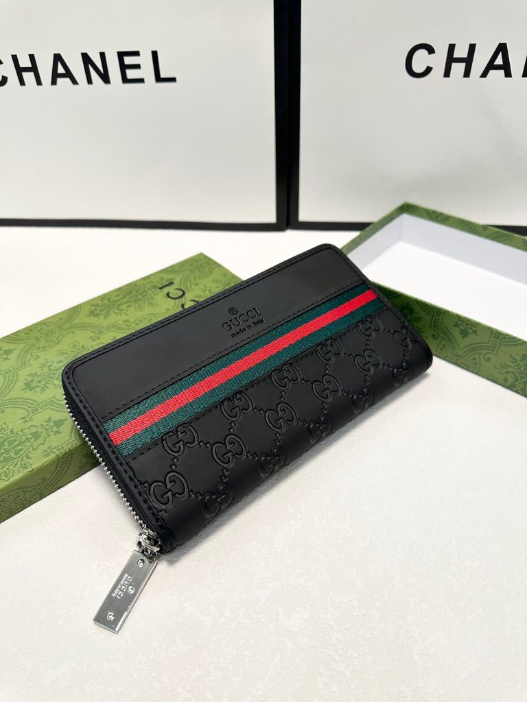 GUCCI グッチ 長財布 ブラック グラフィティ GG リング付き 20x10cm - 画像 7