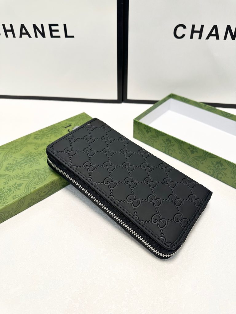 GUCCI グッチ 長財布 ブラック グラフィティ GG リング付き 20x10cm - 画像 8