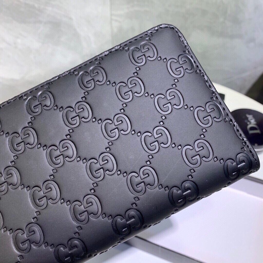 GUCCI グッチ 長財布 ロングウォレット 黒 - 画像 5