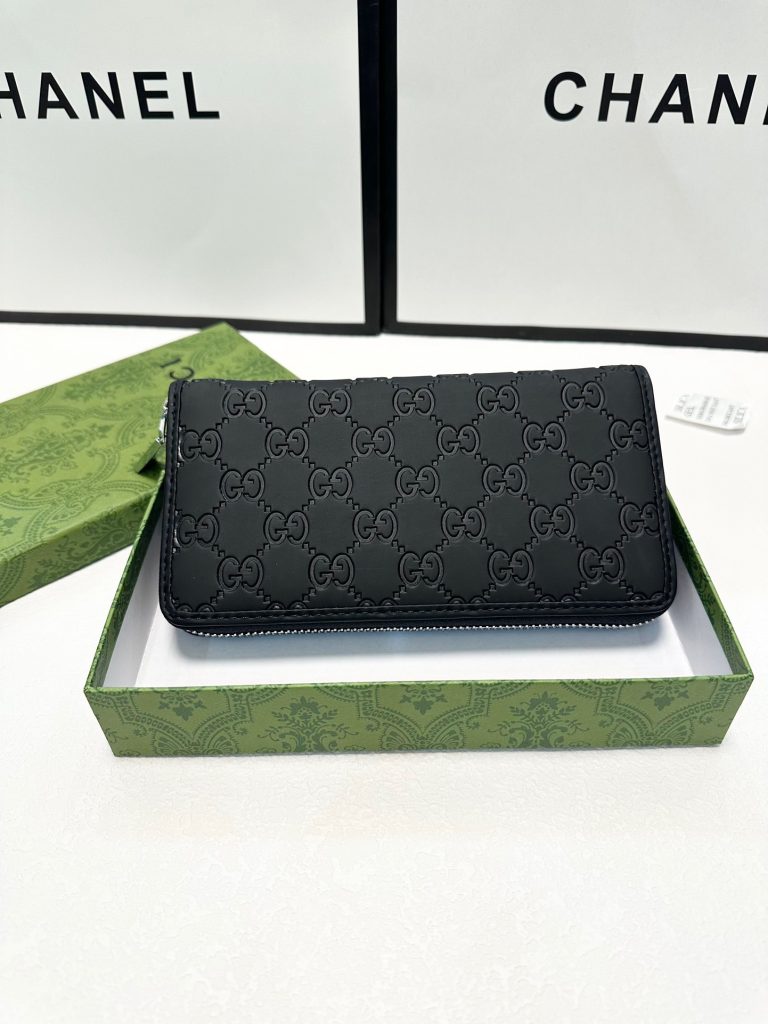 GUCCI グッチ 財布 ロングジップウォレット 黒 ブラック - 画像 3