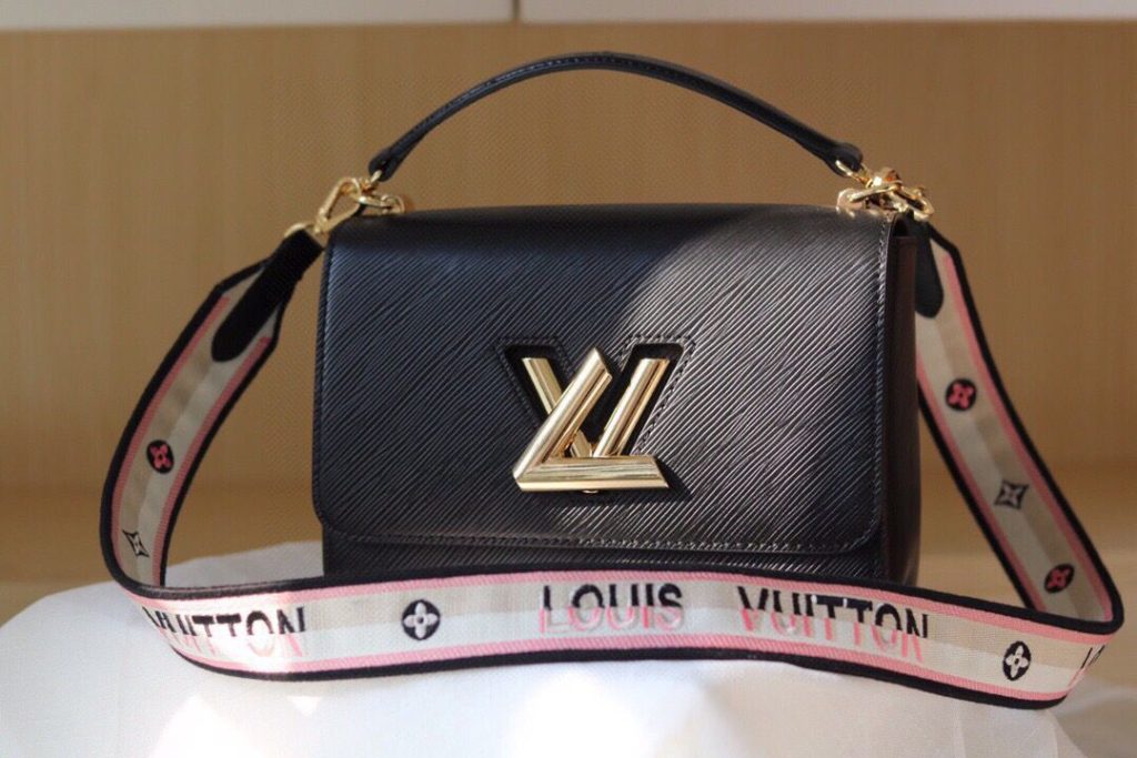 「大人気」ルイヴィトン　LOUIS VUITTON　ツイスト　MM　ハンドバッグ　TWIST　3色在庫　クルっと回すとLV - 画像 2