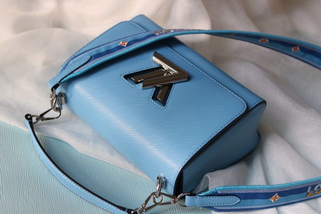 「大人気」ルイヴィトン　LOUIS VUITTON　ツイスト　MM　ハンドバッグ　TWIST　3色在庫　クルっと回すとLV - 画像 5