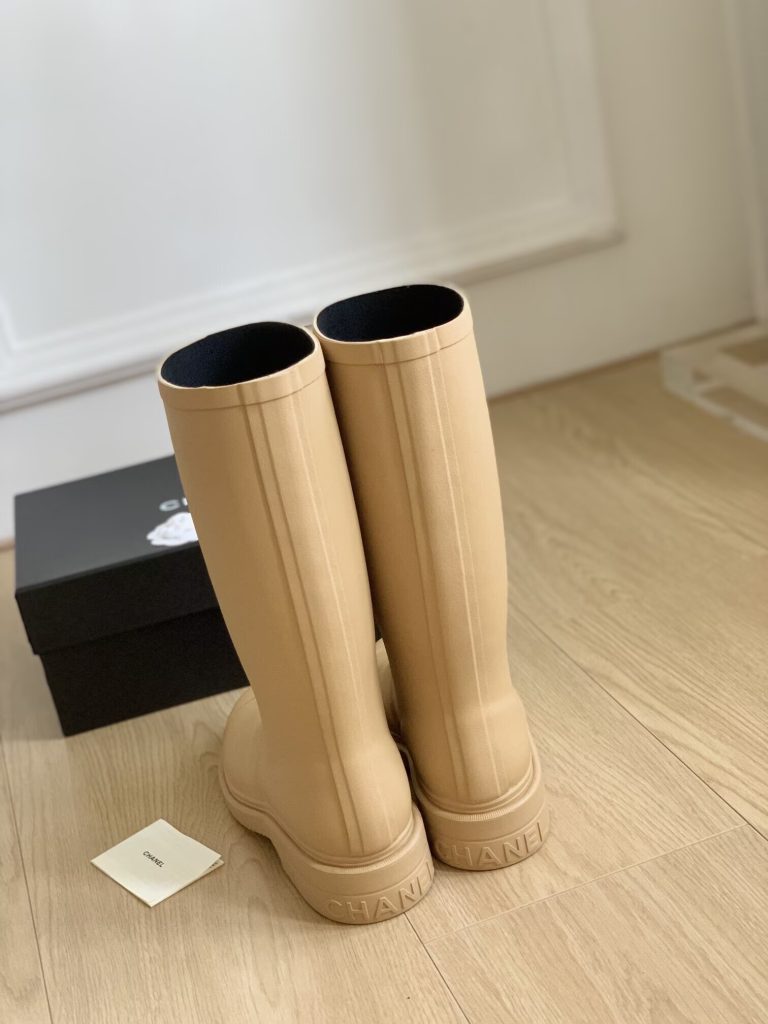 雨の日も大活躍！　CHANEL　シャネル　ココマーク　ラバー レインブーツ　レディース　長靴　2色 - 画像 3