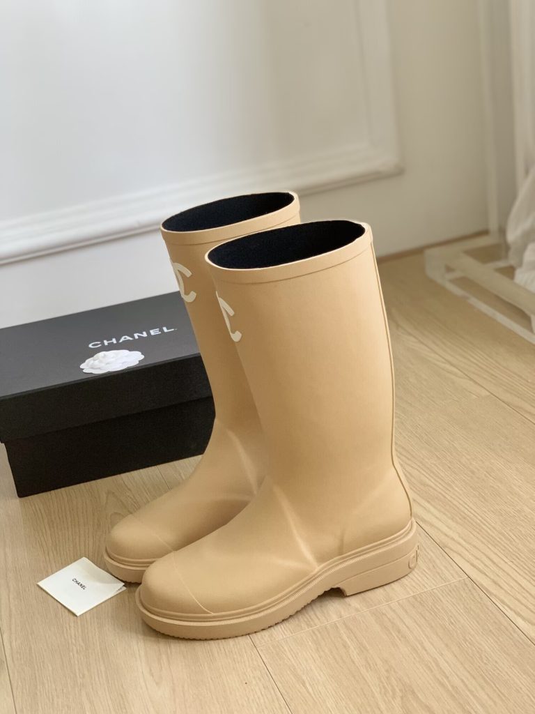 雨の日も大活躍！　CHANEL　シャネル　ココマーク　ラバー レインブーツ　レディース　長靴　2色 - 画像 4