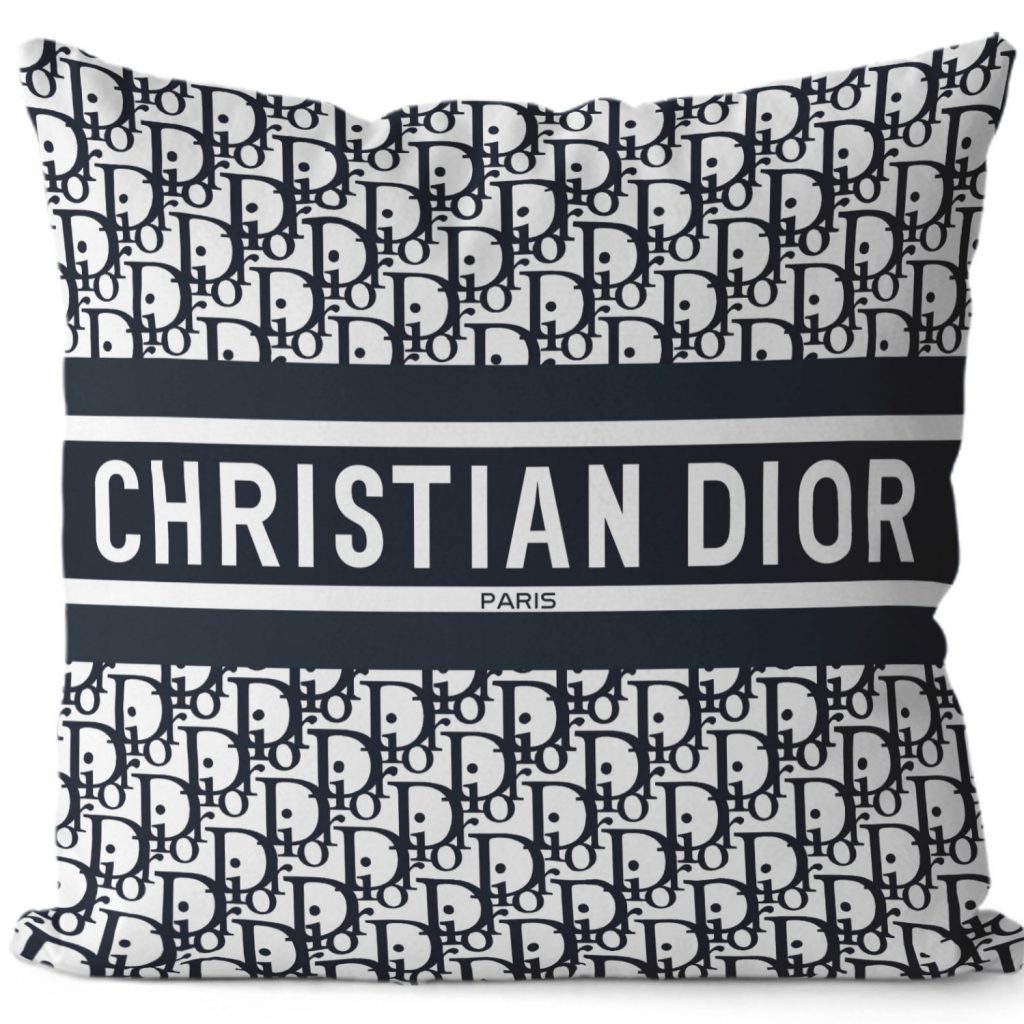 Dior　ディオール　クッションカバー　おしゃれクッション　中身あり 　カバー　リネン/ベルベット　ソファー/背当て　16種選択 - 画像 2