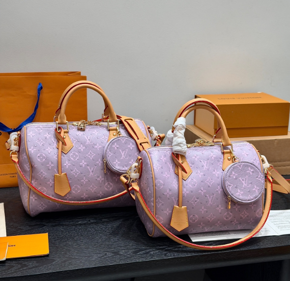 ルイヴィトン　Louis Vuitton　スピーディ･バンドリエール 25/30 ソフト　Speedy Soft　モノグラム　ショルダーバッグ　ハンドバッグ　レディースバッグ　6色 - 画像 4